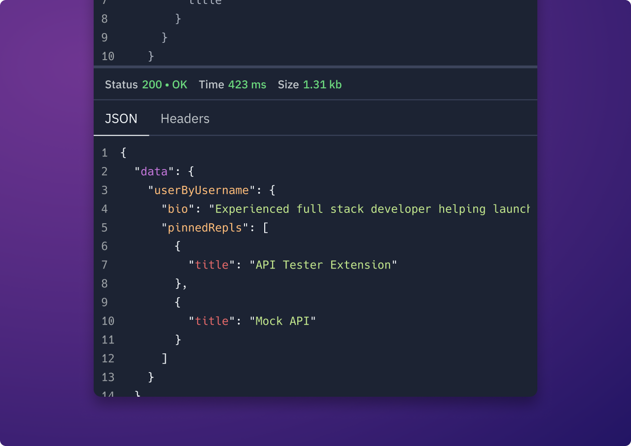 A screenshot describing the feature titled Readable Responses